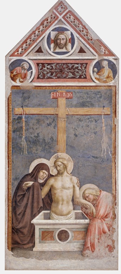 Pietà by Masolino da Panicale
