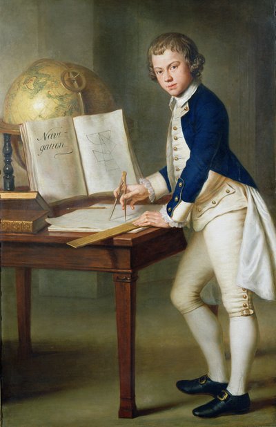 Portrait of a Midshipman by Mason Chamberlain