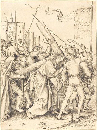 Christ Carrying the Cross by Master AG