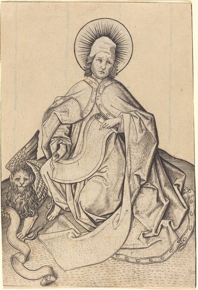 Saint Mark by Master E.S.