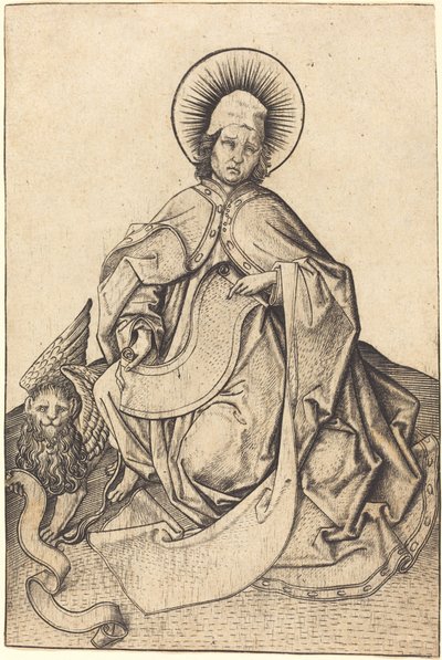Saint Mark by Master E.S.