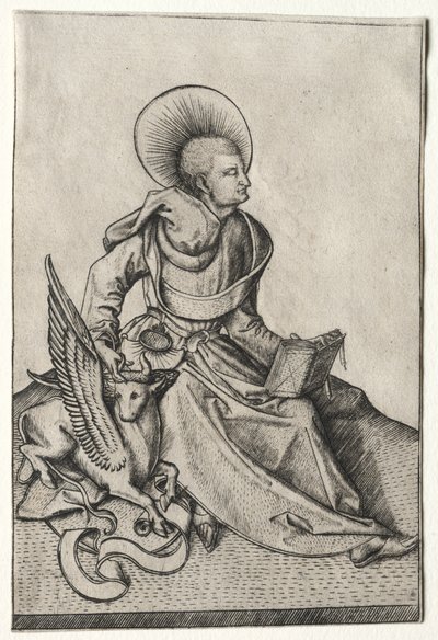 The Evangelists: St. Luke by Master ES