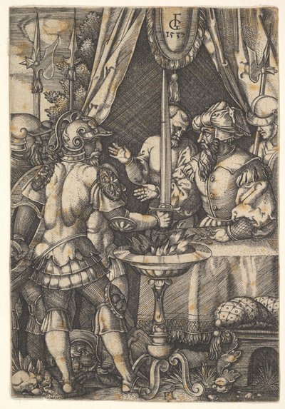 Mucius Scaevola, 1537 by Master FG