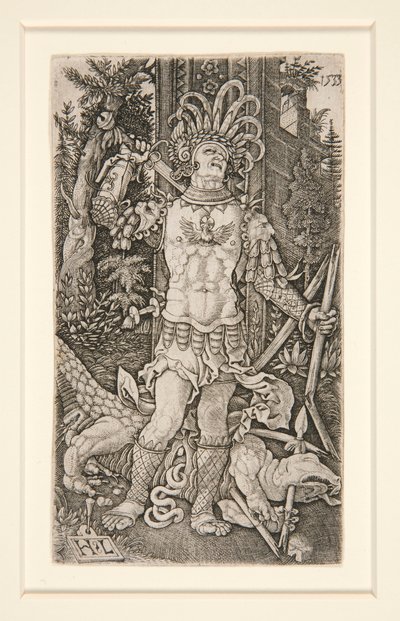 St. George Killing the Dragon by Master H. L.
