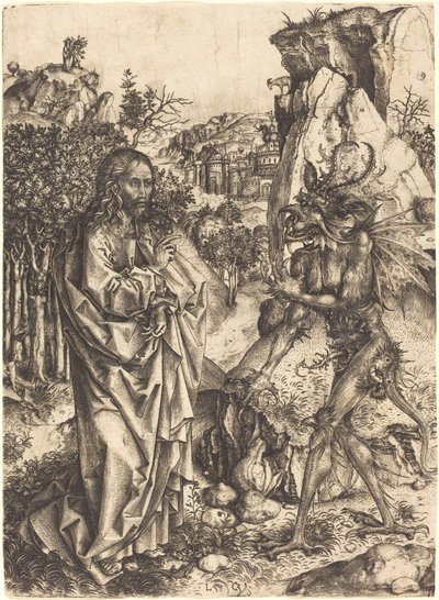 The Temptation of Christ by Master LCz