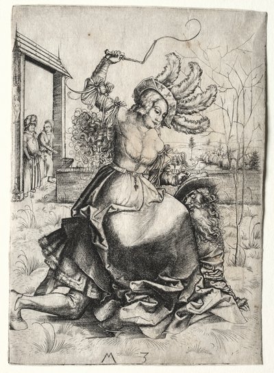 Aristotle and Philis by Master MZ