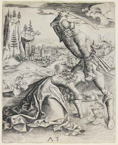 Beheading of Saint Barbara by Master MZ