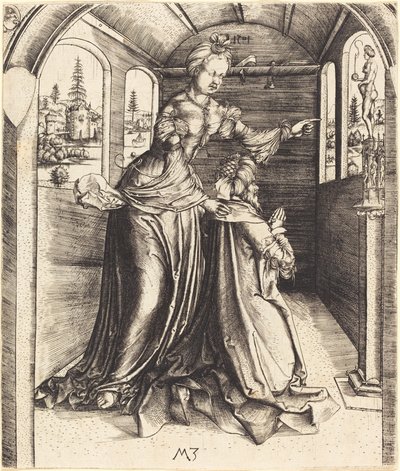 Solomon Worshipping False Gods by Master MZ