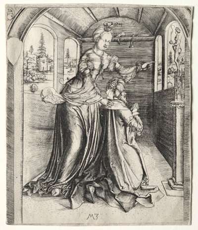 Solomon Worshipping Idols by Master MZ