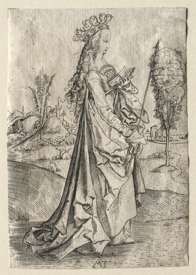St. Ursula by Master MZ
