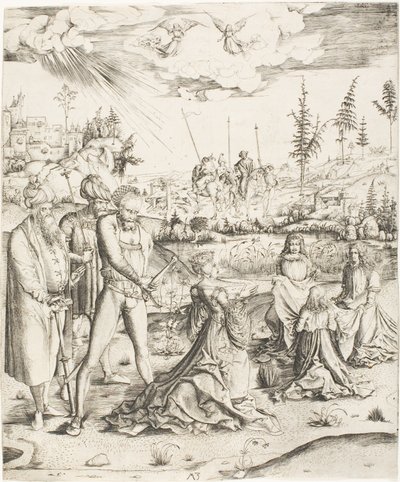 The Martyrdom of St. Catherine by Master MZ