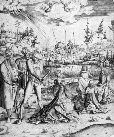 The Martyrdom of St. Catherine by Master MZ