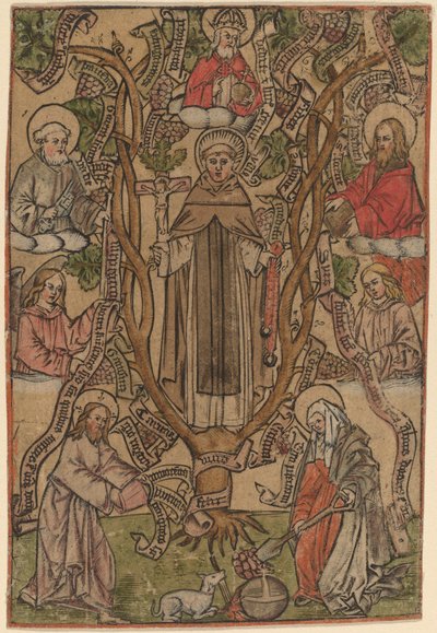 Saint Dominic by Master S