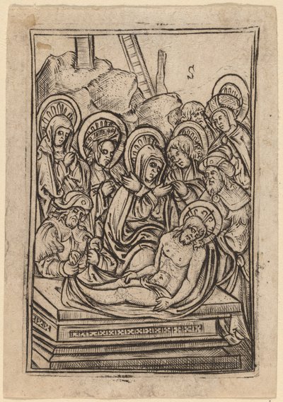 The Entombment by Master S