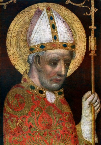 St Adalbert (detail), after 1370 1955 by Master Theodoric