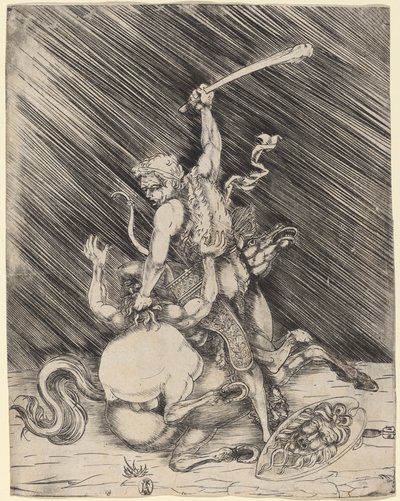 Hercules and Cacus by Master of 1515