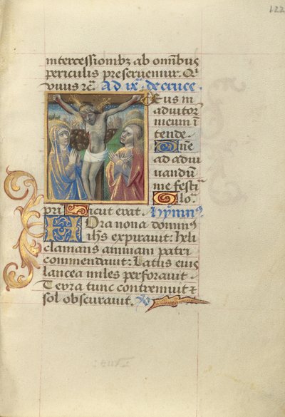 Crucifixion by Master of Cardinal Bourbon