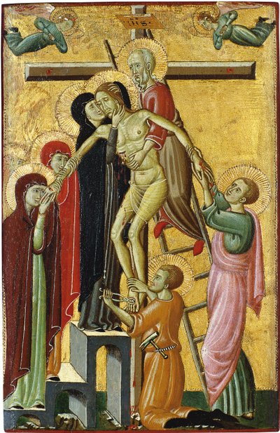 The Descent from the Cross by Master of Forli