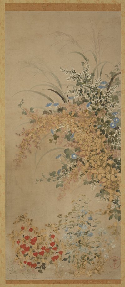 Flowers and Grasses by Master of I nen Seal
