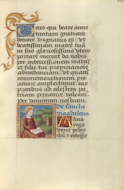Saint Mary Magdalene by Master of Jacques de Besançon