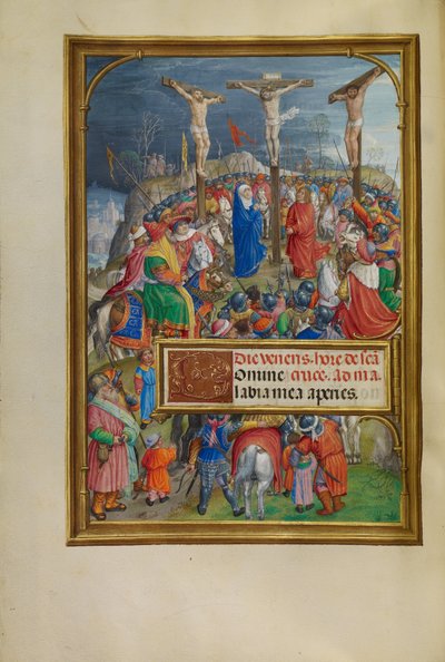 The Crucifixion by Master of James IV of Scotland