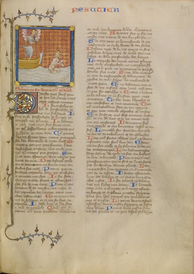 David in the Water by Master of Jean de Mandeville