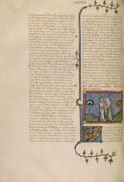 Hosea and Gomer by Master of Jean de Mandeville