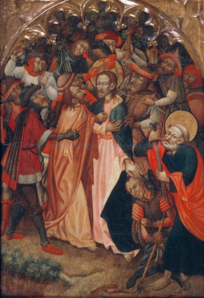 The Kiss of Judas by Master of Retascón