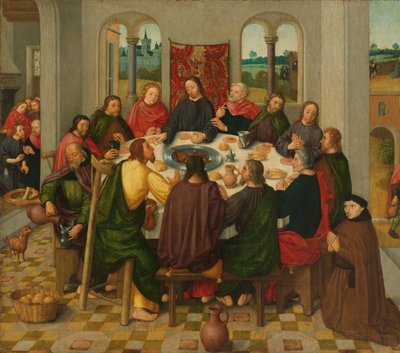 Last Supper by Master of the Amsterdam Death of
