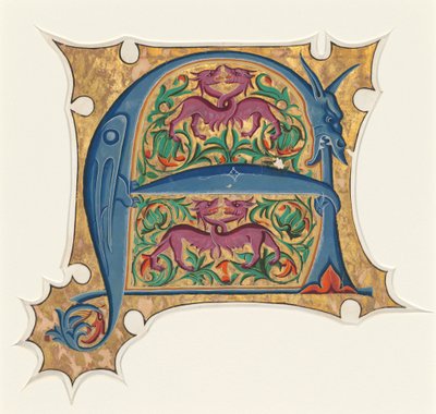 Initial A by Master of the Cypresses