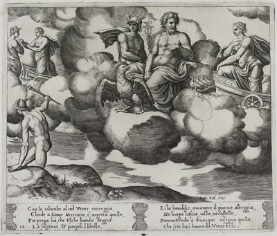 Venus Complains to Jupiter by Master of the Die