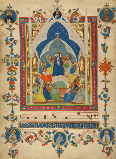 Pentecost by Master of the Dominican Effigies