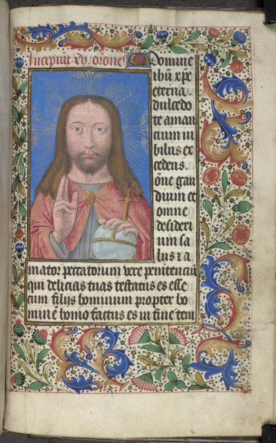 Christ Blessing by Master of the Dresden Prayer Books