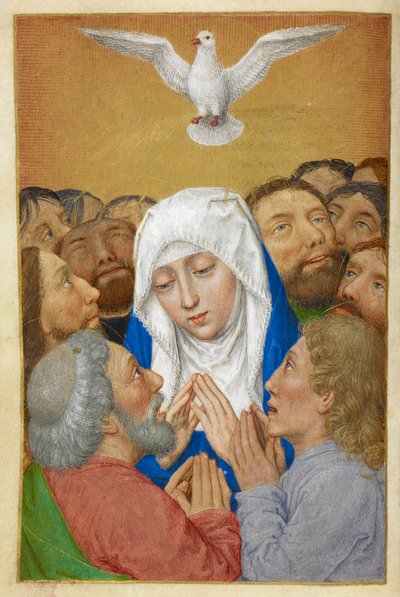 The Pentecost by Master of the Dresden Prayer Books