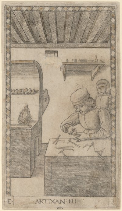 Artisan by Master of the E Series Tarocchi