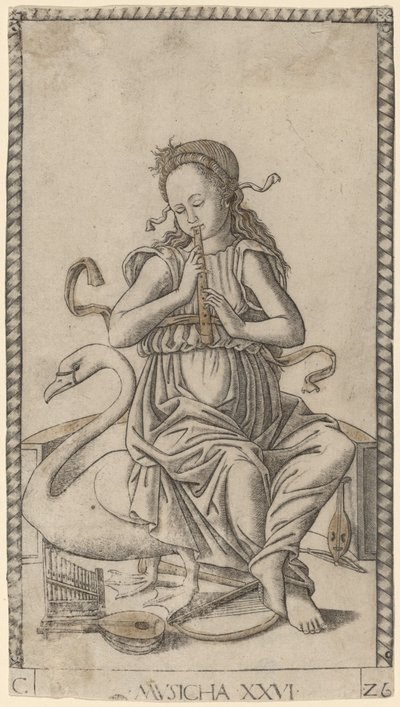 Music by Master of the E Series Tarocchi