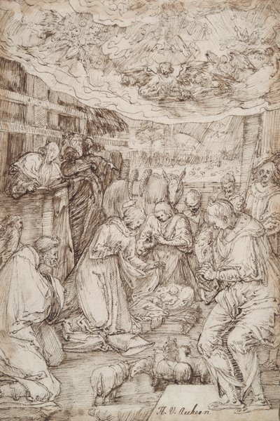 Nativity by Master of the Egmont Albums