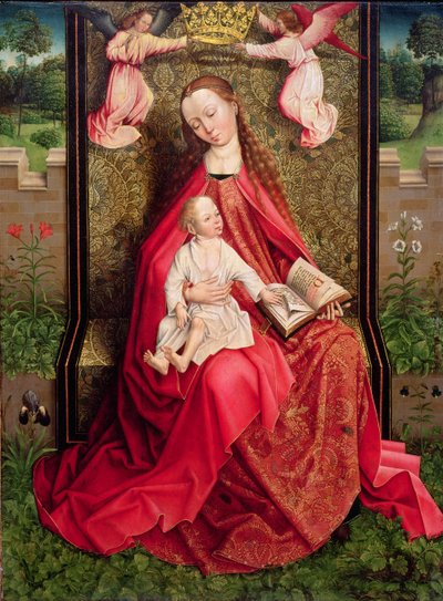 Virgin and Child by Master of the Embroidered Foliage