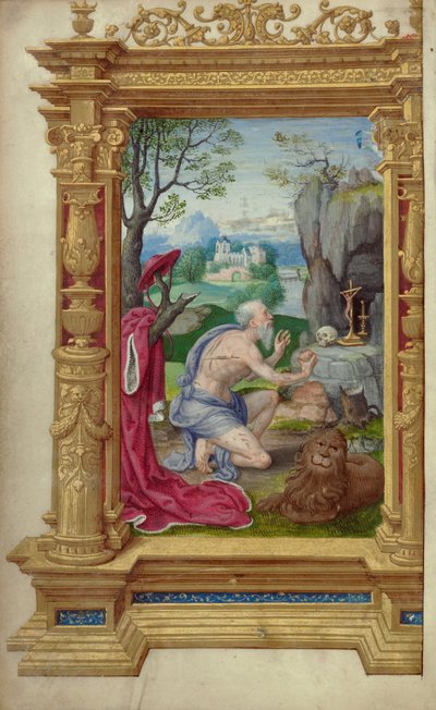 Saint Jerome by Master of the Getty Epistles
