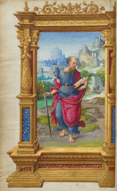 Saint Paul by Master of the Getty Epistles