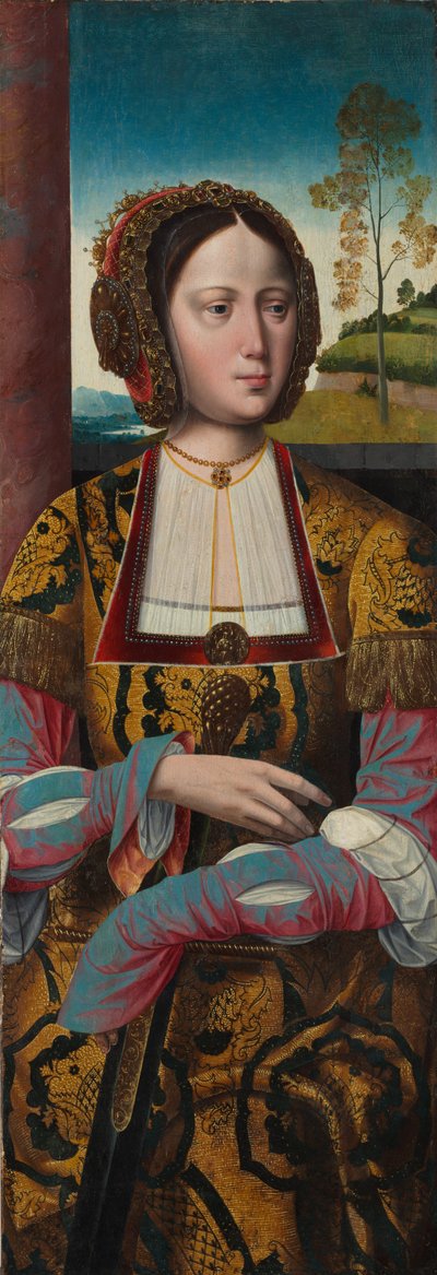 Saint Catherine by Master of the Holy Blood