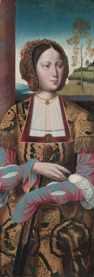 Saint Catherine by Master of the Holy Blood