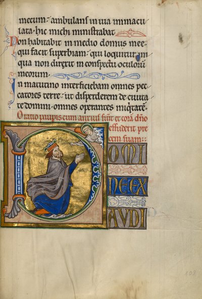 Psalter by Master of the Ingeborg Psalter