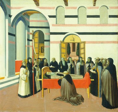 The Death of Saint Anthony by Master of the Osservanza