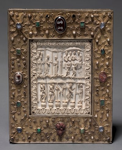 Book-Shaped Reliquary, c.1000 by Master of the Registrum Gregorii