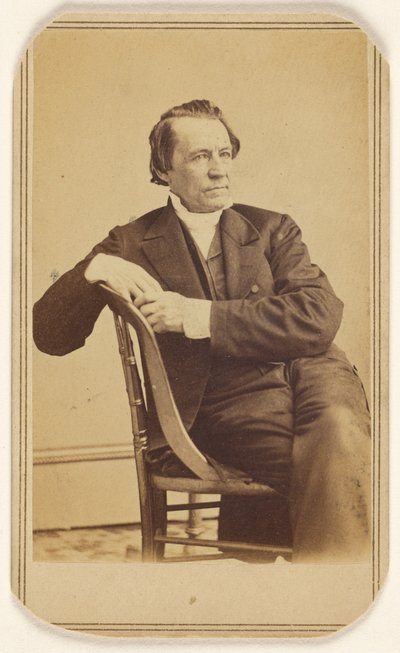 Edwin F. Hatfield, D.D. by Mathew B. Brady