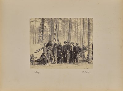 Potter and Staff by Mathew B. Brady