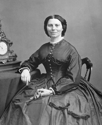 Clara Barton, c.1865 by Mathew Brady