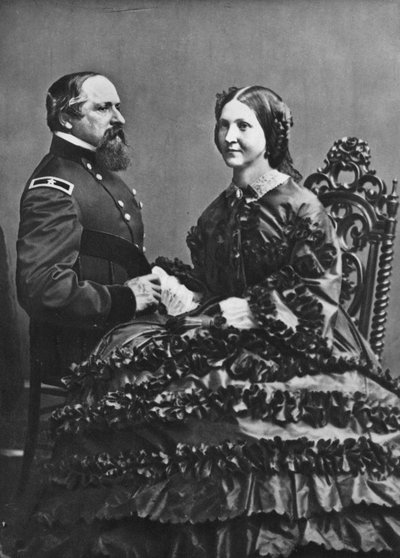James B. and Fannie Ricketts by Mathew B. Brady