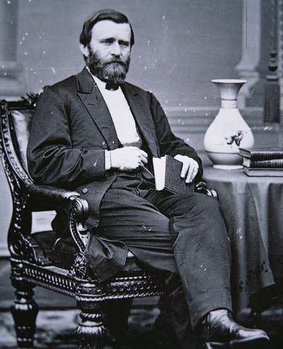 Ulysses Simpson Grant (1822-85) by Mathew Brady